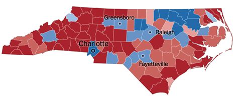 North Carolina Voting Map - Living Room Design 2020