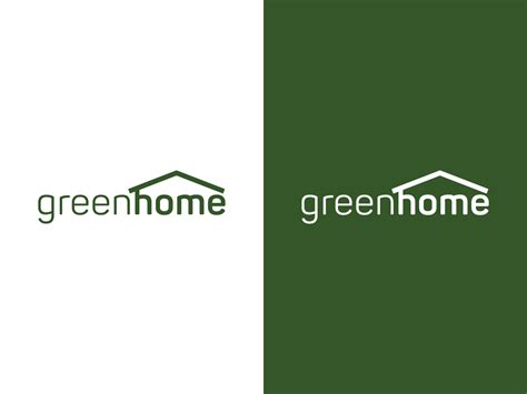 Green Home Logo Project by Md Raju Mia on Dribbble