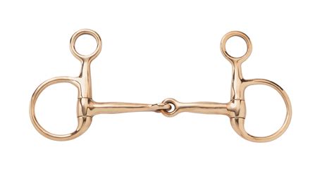 Shires Hanging Cheek Brass Alloy Snaffle | Old Mill Saddlery