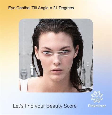 Diving into the allure of Eye Canthal Tilt! 👀 From negative to positive ...