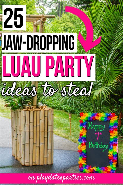 25 Luau Party Ideas to Steal from a Professional Event Planner