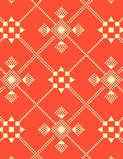 Free Vector | Orange geometric background