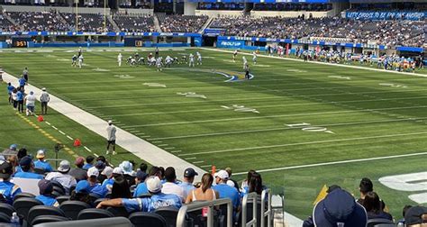 Guide to the Best Seats at the Los Angeles Chargers Stadium