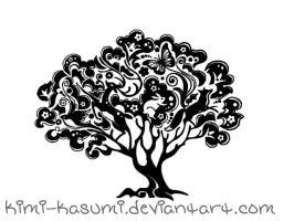 Tree of Life Linework by Lucky-Cat-Tattoo on DeviantArt