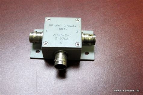 Mini-Circuits ZFSC-2-1 IF Splitter/Combiner • New Era Systems