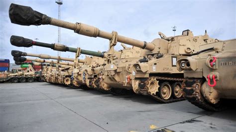 US Army tanks arrive in Poland as Russia begins military drills - ABC News
