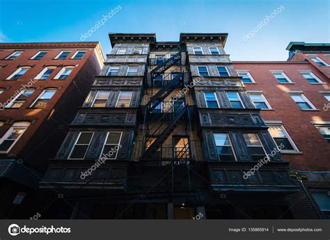 Historic buildings in the North End of Boston, Massachusetts. Stock Photo by ©appalachianview ...