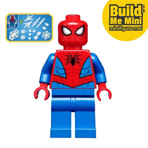 Spider-Man Marvel LEGO Minifigure | Build Me Mini