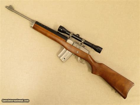 Ruger Mini-14 Ranch Rifle, with Weaver 4x Scope, Cal. .223