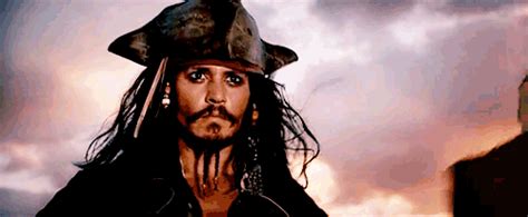 pirates of the carribean jack sparrow gif | WiffleGif