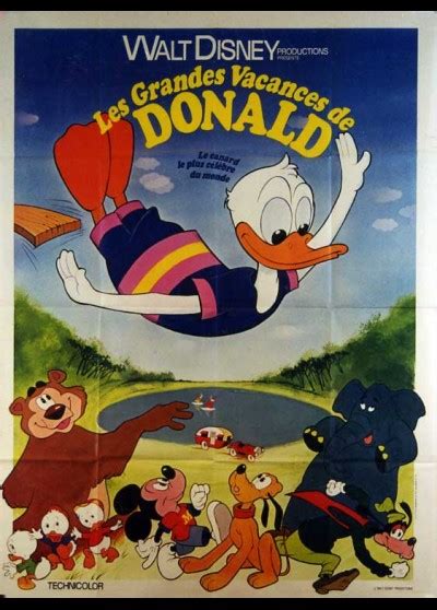 poster DONALD DUCK'S SUMMER MAGIC Walt Disney - CINESUD movie posters