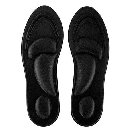 fashionhome Massage Insoles Flat Feet Arch Support Memory Foam Men ...