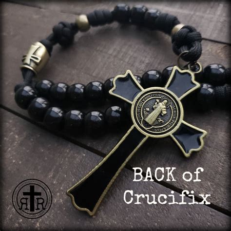 Crusaders Rosary from Rugged Rosaries -Deus Vult!