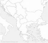 Balkans Map Balkan 1940 1941 Wwii Maps Political Military Army History  sketch template