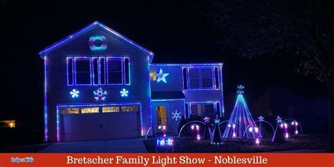 Synchronized Christmas Light Shows | Light Shows Set to Holiday Music around Indy