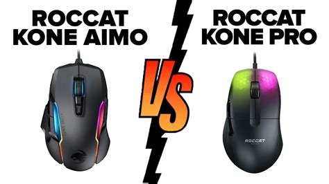 ROCCAT Kone AIMO Remastered vs ROCCAT Kone Pro - Which Mouse is Better ? - YouTube