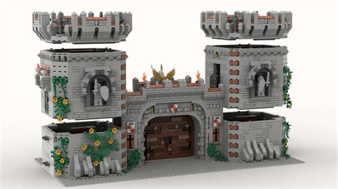 Lego® Custom Instructions – Castle Gate