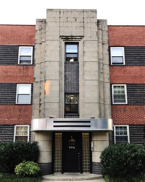 Great Art Deco apartment entrance : r/baltimore