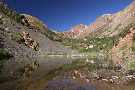 Lundy Canyon Waterfalls - Wildflowers, Waterfalls, and Lakes