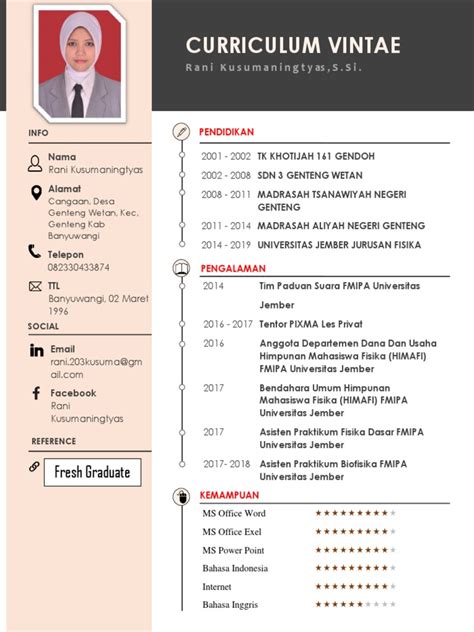 Rani CV | PDF