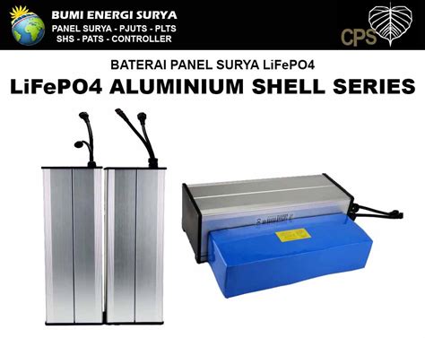 Baterai Panel Surya LiFePO4 Aluminium Shell Series – Bumi Energi Surya