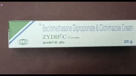 Zydip C Cream | Beclomethasone Dipropionate & Clotrimazole Cream uses ...