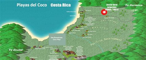 Playa Del Coco Costa Rica Map - change comin