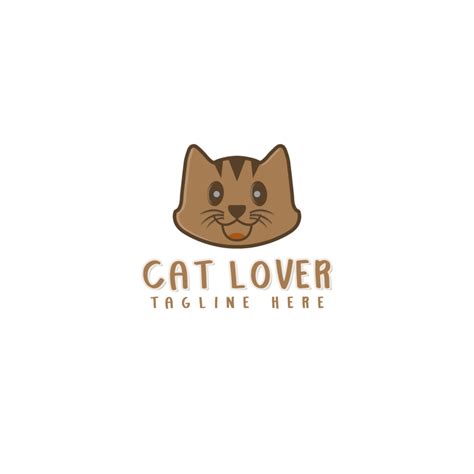 Cat logo in a modern and minimalist style 15214140 PNG