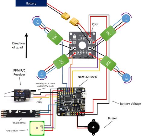 Naze32 Rev6 Wiring