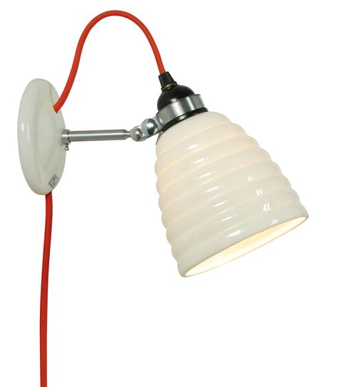 Original BTC Hector Bibendum Wall light with plug - White | Made In ...