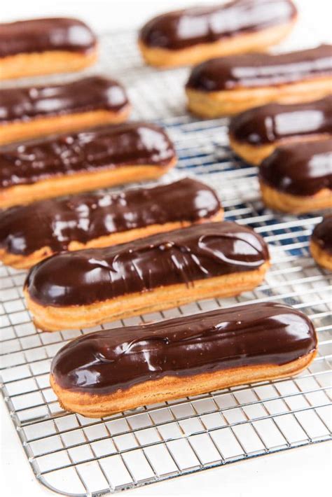 Perfect Classic Chocolate Eclairs (Foolproof Recipe) - The Flavor Bender