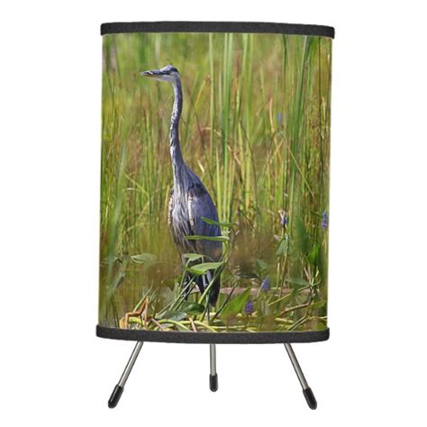 Great Blue Heron Tripod Lamp | Zazzle.com