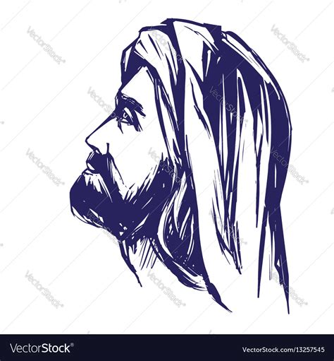 Jesus christ the son of god symbol of Royalty Free Vector