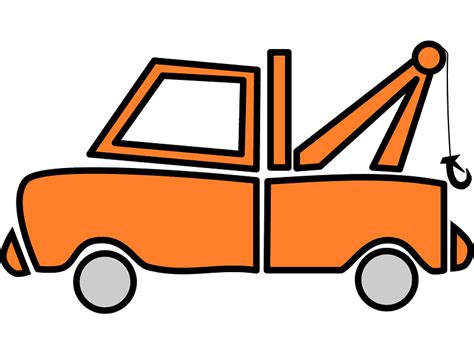 Tow Truck Clipart - Clipart.World