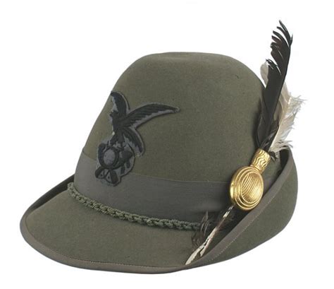 502: Italian WWII Alpini hat : Lot 502