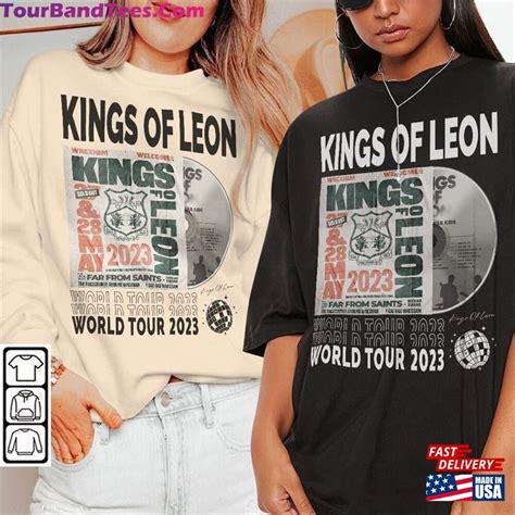 Kings Of Leon Music Shirt Sweatshirt Y2k Merch Vintage King World Tour 2023 Album 90S Gift For ...