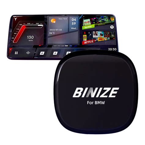 Binize Bluetooth CarPlay Adapter for BMW with Wired OEM CarPlay