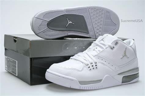 Air Jordan Flight 23 White / Metallic Silver - White | SneakerFiles