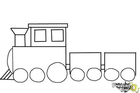 How to draw a simple train – Artofit