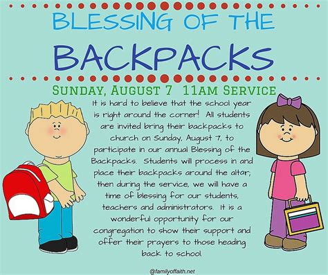 blessing of the backpacks clipart 20 free Cliparts | Download images on Clipground 2024