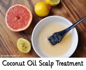 Coconut Oil Scalp Treatment