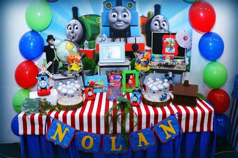 Thomas and friends Birthday Party Ideas | Photo 1 of 17 | Thomas the train birthday party ...