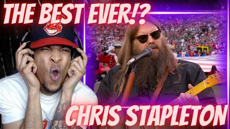 Chris Stapleton Sings the National Anthem at Super Bowl LVII! (REACTION ...