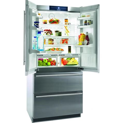 Liebherr 18.8 Cu. Ft. French Door Refrigerator - Stainless Steel - CBS ...