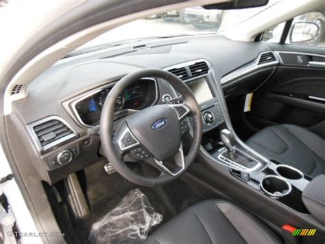 Charcoal Black Interior 2013 Ford Fusion Titanium AWD Photo #74183422 ...