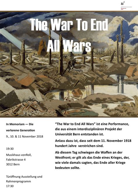 (PDF) The War to End All Wars