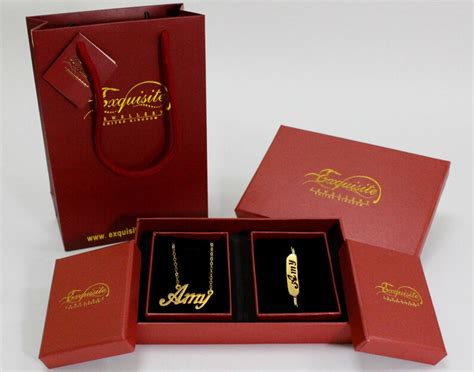 AMY Gold Plated Name Necklace & Name Bracelet Gift Set - Etsy