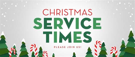 Christmas Service Schedule 2019 – COR