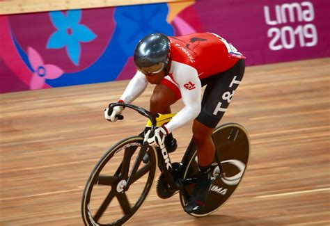 Panam Sports TRINIDAD AND TOBAGO FLIES ON THE LIMA CYCLING TRACK - Panam Sports