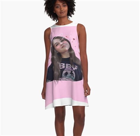 Pink Piper Rockelle A-Line Dress Premium Merch Store | Piper Rockelle Store